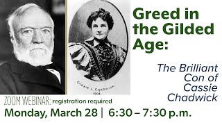 Greed in the Gilded Age The Brilliant Con of Cassie Chadwick [upl. by Kcirdes]