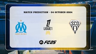 Olympique Marseilie vs Angers SCO  Prediction  202425 Ligue 1 McDonalds  EA FC 25 [upl. by Ailssa]