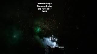 Bamber bridge firework display 3rd November 2024 [upl. by Skutchan]