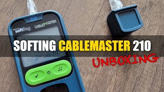 Softing CableMaster 210 4Pair CAT6 Tester Unboxing [upl. by Sherlock]