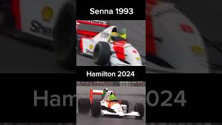 Senna and Hamilton 31 years apart senna hamilton f1 brazil brazilgp racing motorsport [upl. by Annahavas771]