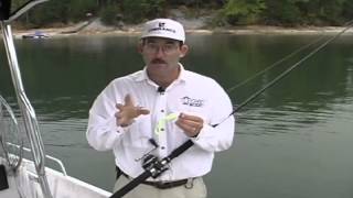 F8837DVD Downrigging For Stripers [upl. by Macmullin]