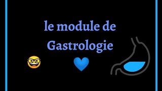 🔹vue globale sur le module de gastrologie 💙 [upl. by Caravette497]