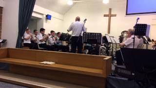 Droitwich Spa Salvation Army Young Peoples Band  Novos Domos De Deus [upl. by Inot]