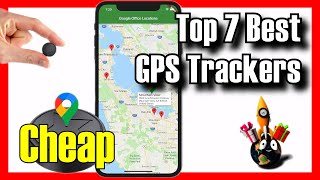 🚗🔥 TOP 7 BEST GPS Trackers on Amazon 2024✅Cheap For Cars  Motorcycle  No monthly fee [upl. by Nylidam663]