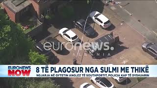 8 të plagosur nga sulmi me thikë Ngjarja në qytetin anglez të Southportit policia kap të dyshuarin [upl. by Baler]