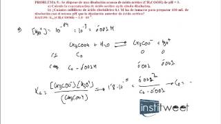 ejercicio resuelto cálculo de concentraciones y volumen utilizando [upl. by Moseley613]