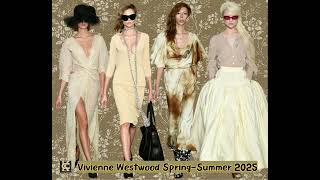 Vivienne Westwood Spring Summer 2025 collection [upl. by Hsilgne]