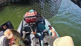 Early August Bass Fishing at Santa Margarita Lake [upl. by Jaye]