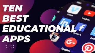 Best Educational Apps  10 Educational Apps [upl. by Ecnatsnok965]