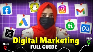 Learn DIGITAL MARKETING In 2024 FULL ROADMAP 🚀  Build A Career In Digital Marketing [upl. by Treve]