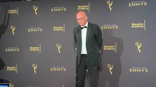 Leaving Neverland director Dan Reed 2019 Emmys speech backstage on Michael Jackson [upl. by Nellac]