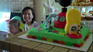 Mickey mouse clubhouse birthday cake [upl. by Carley]