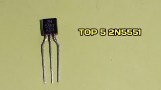 5 DIY PALING POPULER TRANSISTOR 2N5551 [upl. by Duester]