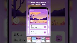 My Diary App  Create Beautiful Notes and Personalize Your Journal  Daily Journal App [upl. by Dolli114]