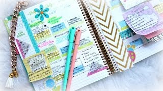 How To Organize and Decorate Your Planner [upl. by Ahsinrats]