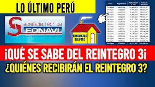 Fonavi  ¿Qué se sabe del Reintegro 3 Fonavi ¿Quiénes recibirán el Reintegro 3 [upl. by Ylam]