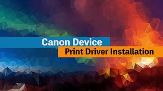 How To Install Canon Driver on Windows [upl. by Aniluj]