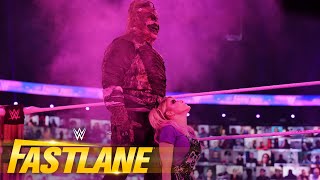 The Fiend stuns Randy Orton with chilling return WWE Fastlane 2021 WWE Network Exclusive [upl. by Bornie]