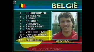 1990 Friendly  Belgium v East Germany [upl. by Orpha856]