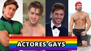 12 ACTORES DE TELENOVELAS QUE SON GAYS Y NO LO SABIAS FAMOSOS HOMOSEXUALES [upl. by Willms]