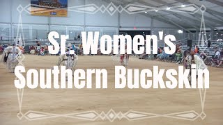 Sr Womens Southern Buckskin  2024 Morongo Pow Wow  Powwowscom [upl. by Lean]