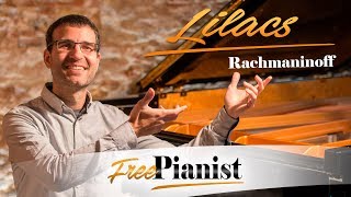 Lilacs op21 n5  KARAOKE  PIANO ACCOMPANIMENT  Rachmaninoff [upl. by Volpe981]