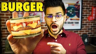 JE TESTE UN BURGER EN CONSERVE le pire hamburger [upl. by Aria]