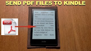 How to send and open PDF files on your Amazon Kindle eReader easily [upl. by Bunch422]