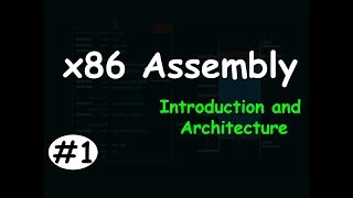 x86 Assembly 1  Introduction and Architecture [upl. by Elleimac]