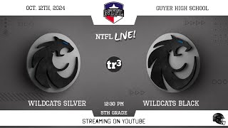 NTFL Youth Football  Wildcats Silver at Wildcats Black 5th Grade10121230 PDenton Guyer HS 1 [upl. by Aibar]