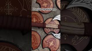 Double headed axe foryou new youtube youtubeshorts shorts short happy video viral fyp [upl. by Yartnod]