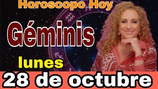 horoscopo de hoy Géminis  Horóscopo Diario  Géminis  28 de octubre de 2024 [upl. by Vial]