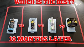 Whats The Best 10 Month Update Gyeon Can Coat v Meguiars Hybrid Coating v Carpro Lite v Fusso Coat [upl. by Nunes355]