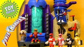 Imaginext Power Rangers Command Center  Alpha 5 shows the Power Rangers Around  Play with Toys [upl. by Lehman]