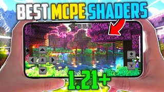 Top 5 NEW Best Shaders For Minecraft PE 121  Render Dragon Shaders For Mcpe [upl. by Gris]