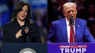 ‘Extremely close’ Kamala Harris and Donald Trump campaigning in swing states [upl. by Barcroft]