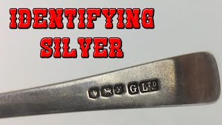 How To Easily Identify Sterling Silver  English Hallmarks [upl. by Ilenna]