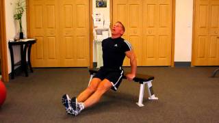 Seated Dips for Triceps amp Toned Tight Massive Arms [upl. by Leziar]