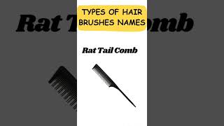 Types of Hair brushes names hairbrush  learn English [upl. by Jakoba]