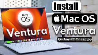 How to install MacOS Ventura 13 on a windows PCLaptop  StepByStep installation Hackintosh Hindi [upl. by Korff]