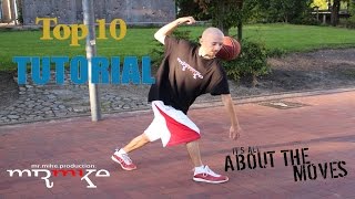 Top10 Streetball  Basketball  Tricks amp Moves quotTUTORIALSquot [upl. by Ger]