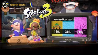 Splatoon 3 Splatfest Palace vs Theme Park vs Beach  Final Results [upl. by Catto]