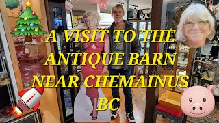 109 A VISIT TO THE ANTIQUE BARN NEAR CHEMAINUS BC chemainus antiques antiqueairplane memories [upl. by Animaj719]