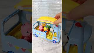 Satisfying with Unboxing amp Review Miniature School Bus Car Transporter Toys Video  ASMR Videos [upl. by Portia]