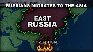 HOI4 Novum Vexillum Russians Leaves The Europe For The East Asia Timelapse [upl. by Mcculloch]