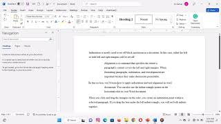 Paragraph Formatting in Word Indentation and Aligning text [upl. by Forward]