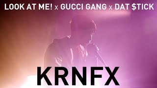 Look At Me x Gucci Gang x Dat tick  XXXTENTACION Lil Pump amp Rich Brian Beatbox Cover by KRNFX [upl. by Elleimac975]