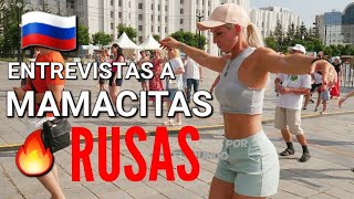 ENTREVISTANDO a MAMACITAS RUSAS🔥🇷🇺4K [upl. by Omor]