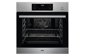 AEG Oven BPS356020M Instructions and Review [upl. by Nehepts981]